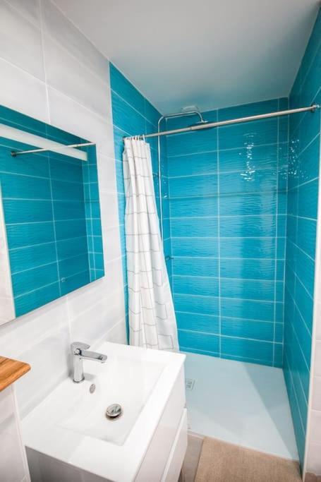 Appart-Duplex Vue Mer Panoramique Balcon & Piscine Proche Commerce Penmarc'h Luaran gambar