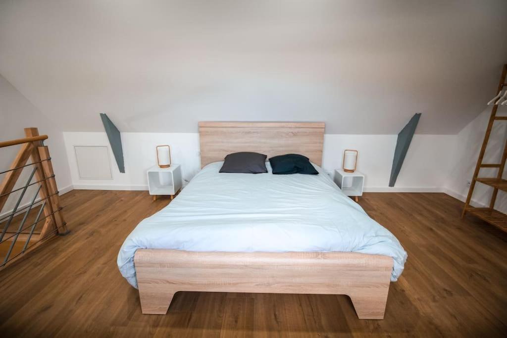 Appart-Duplex Vue Mer Panoramique Balcon & Piscine Proche Commerce Penmarc'h Luaran gambar