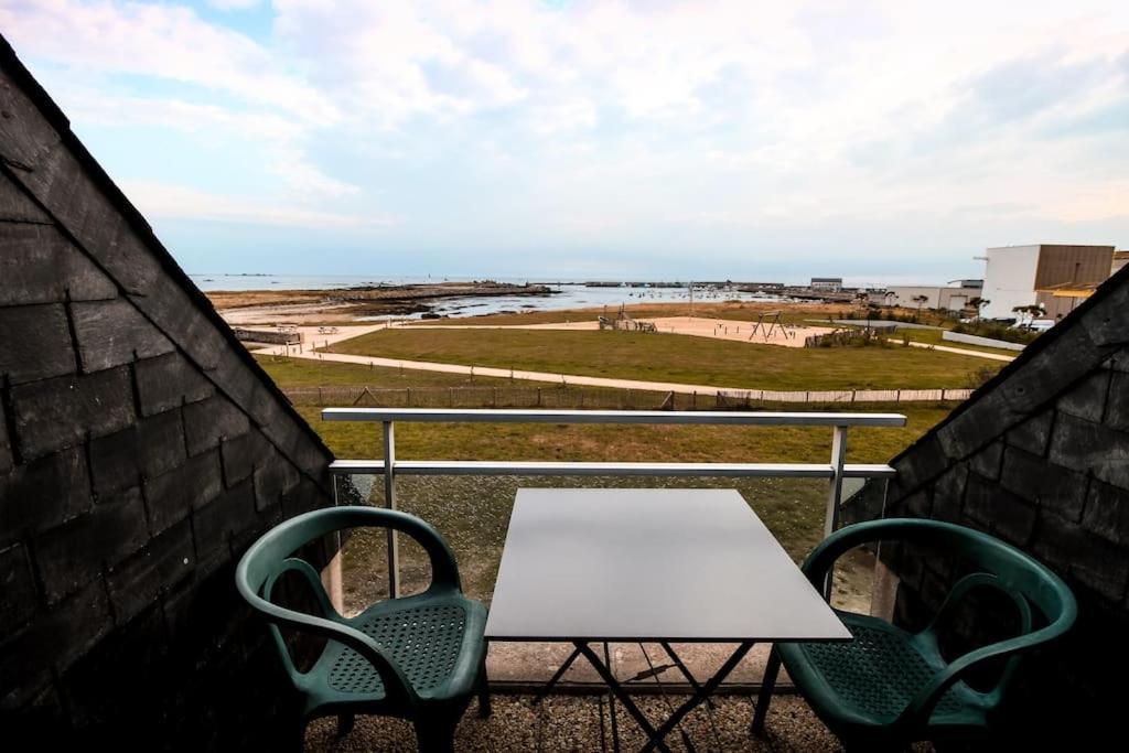 Appart-Duplex Vue Mer Panoramique Balcon & Piscine Proche Commerce Penmarc'h Luaran gambar